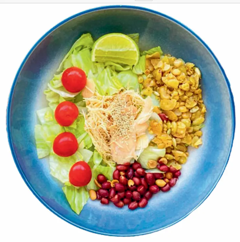 Salad  With Ginger